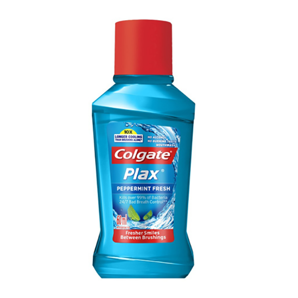 Colgate Plax Peppermint Mouthwash 60ml