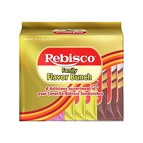Rebisco Sandwich Flavor Bunch 10's