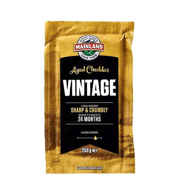 Mainland Aged Cheddar Vintage 250g