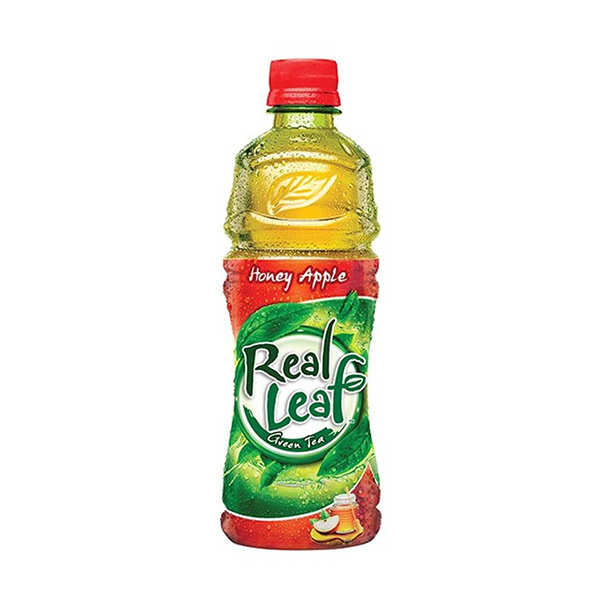 Real Leaf Honey Apple 480ml