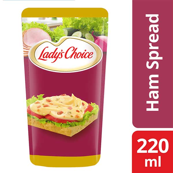 Lady's Choice Ham Sandwich Spread Pouch 220ml