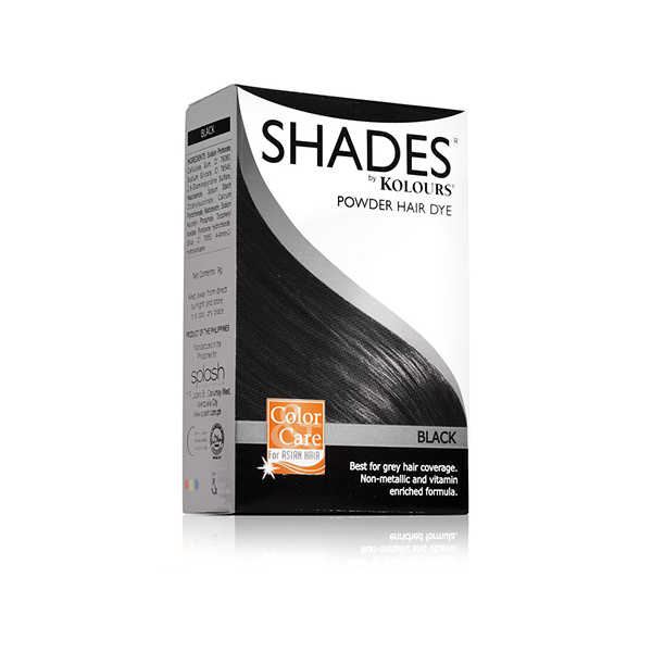 Shades Kolours Powder Hair Dye Black 9g