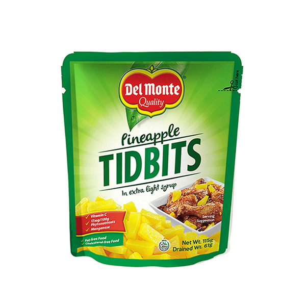 Del Monte Pineapple Tidbits Budget Pack 115g