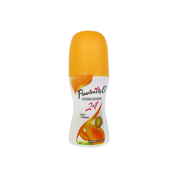Flawlessly U 2in1 Whitening Deodorant Papaya Calamansi 25ml