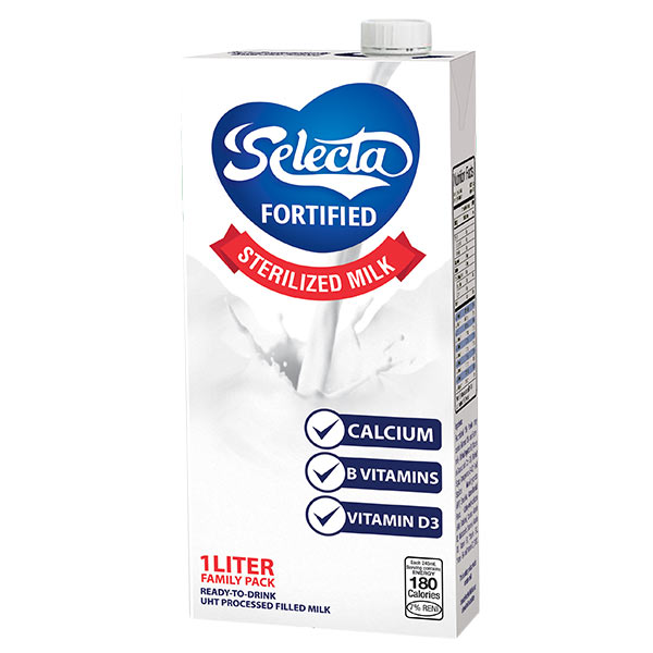 Selecta Fortified Sterilized Milk 1L