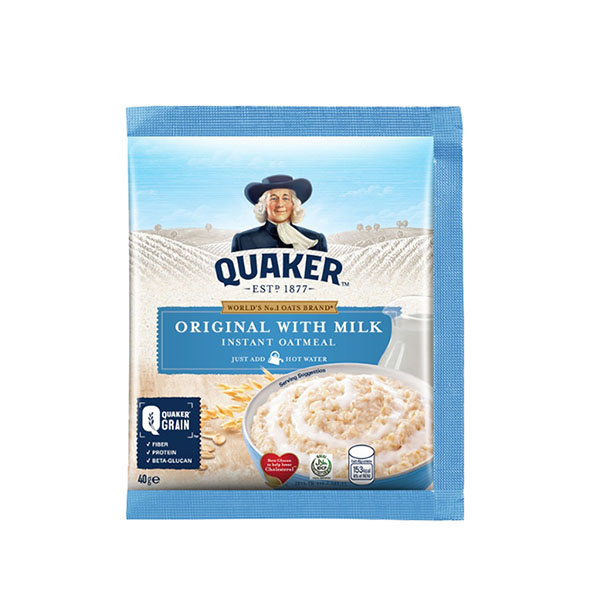 Quaker Oats Original with Milk 40g