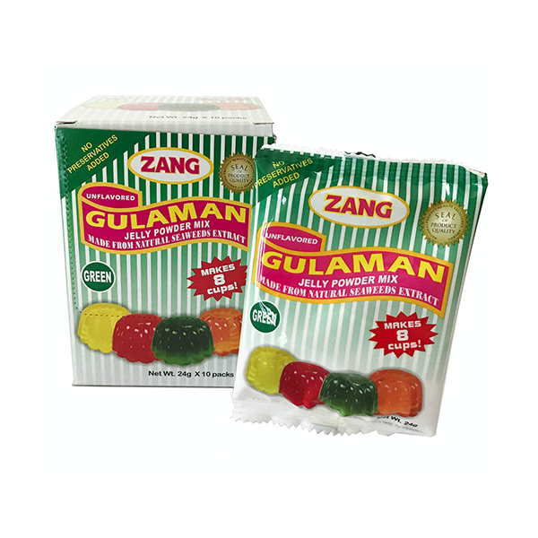 Zang Unflavored Gulaman Green 24g