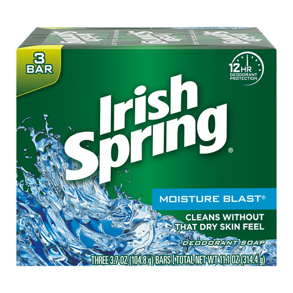 Irish Spring Bar Moisture Blast 3.7oz