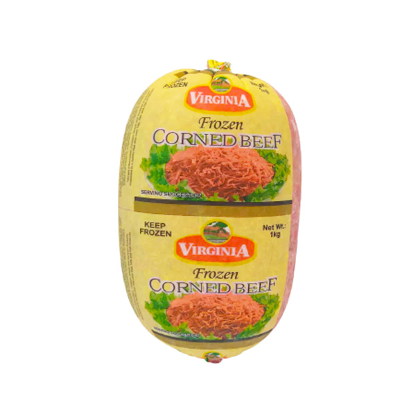 Virginia Frozen Corned Beef 1kg