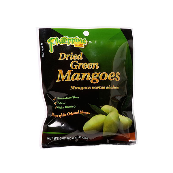 Philippine Brand Dried Green Mangoes 100g
