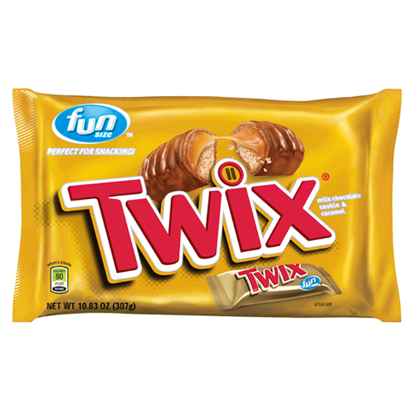 Twix Caramel Funsize 10.83oz Twix Caramel Fun Size 10.83oz