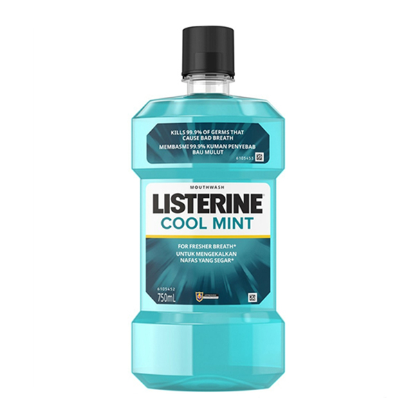 Listerine Cool Mint Mouthwash 750ml