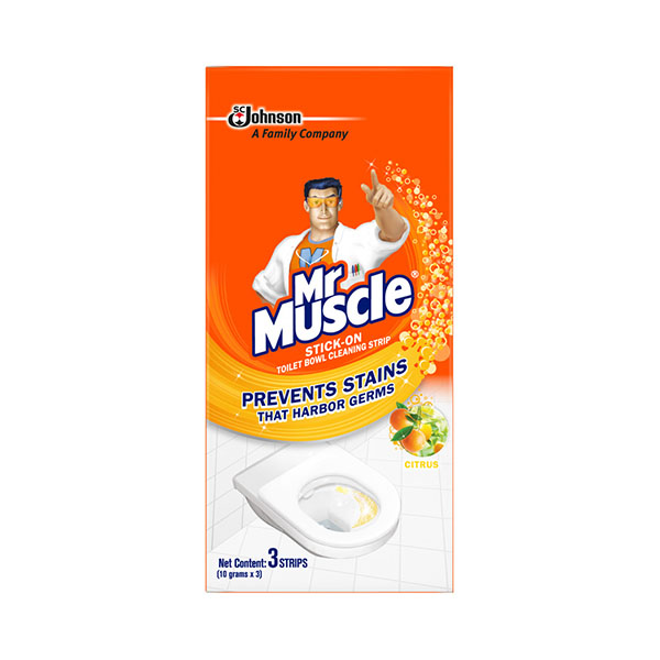 Mr. Muscle Stick-On Citrus 3 Strips