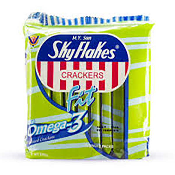 M.Y. San SkyFlakes Crackers Fit Omega-3