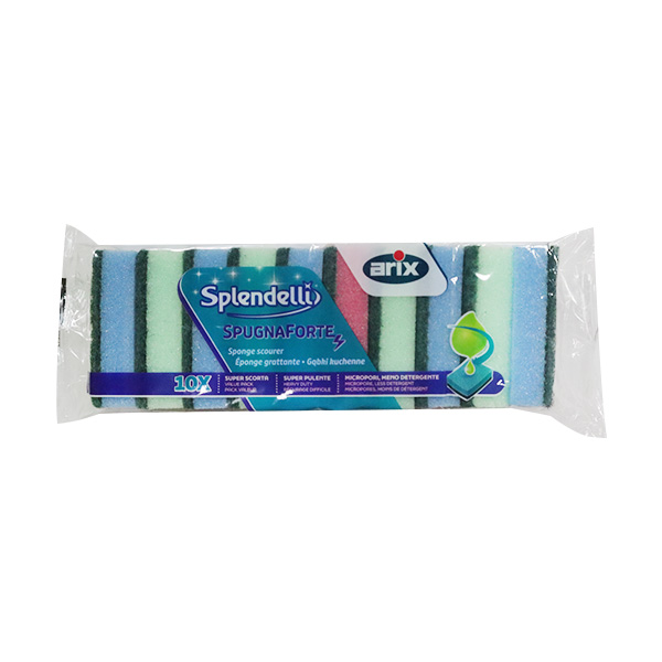 Arix Clearful Sponges 10pcs Regular