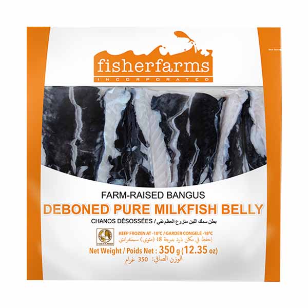 Fisherfarms Deboned Pure Milkfish Belly 350g