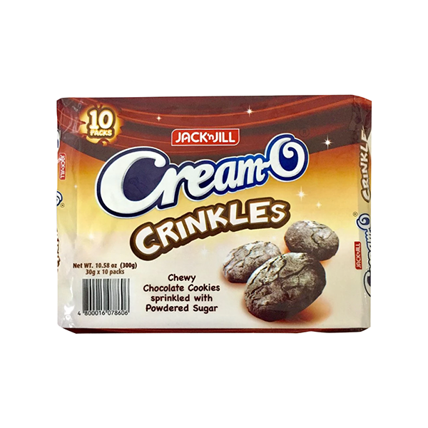 Jack 'N Jill Cream-O Crinkles 10pcs x 30g