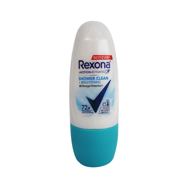 Rexona Women Shower Clean + Brightening Roll On 25ml