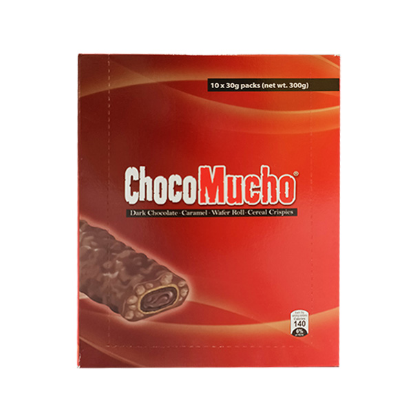 Choco Mucho Dark Chocolate 10pcs x 30g