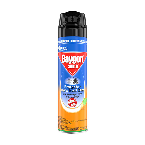 Baygon Shield Flying Insect Killer Protector 500ml