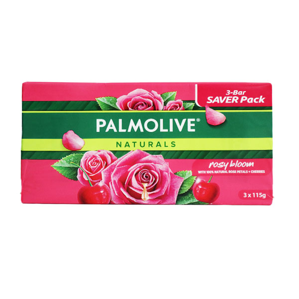 Palmolive Naturals Rosy Bloom 3 x 115g