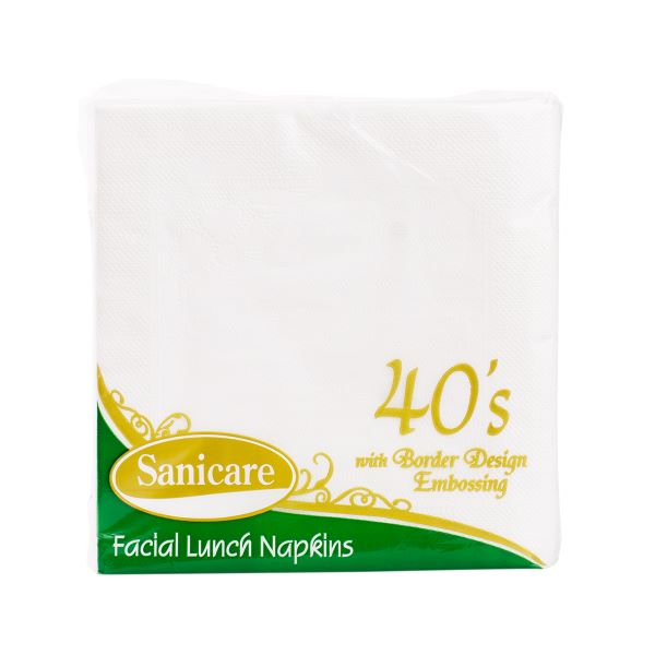 Sanicare Facial Lunch Napkins 40's
