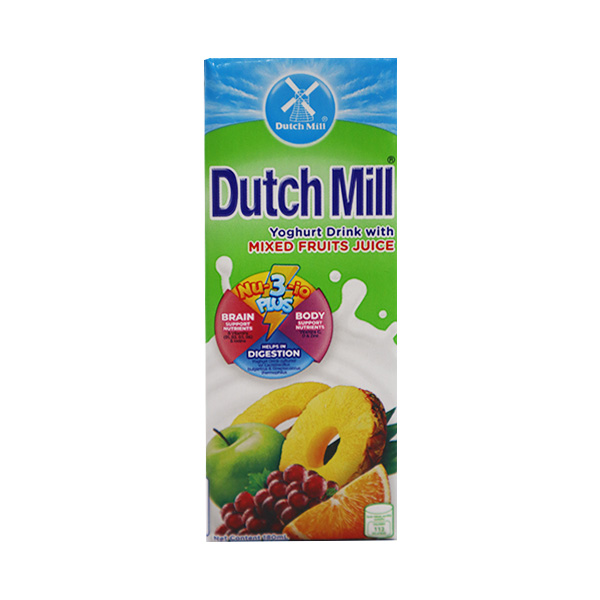 Dutch Mill Yoghurt Drink Mixed Fruit 180ml