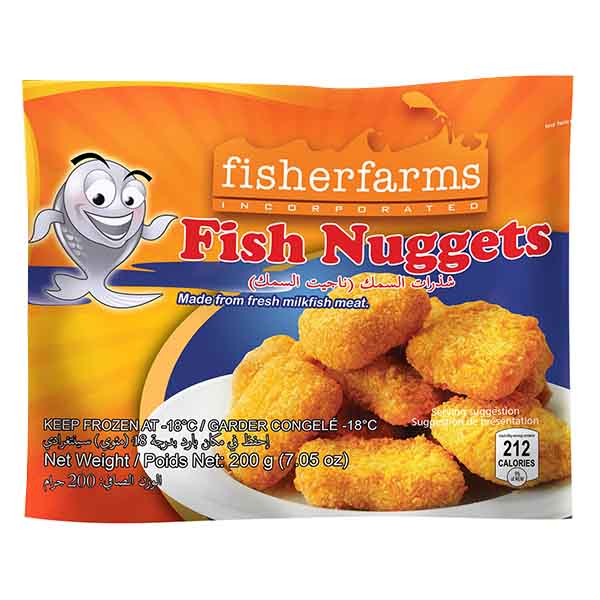 Fisherfarms Fish Nuggets With Sauce 200g