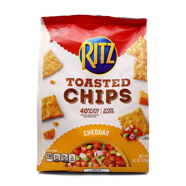 Nabisco Ritz Toasted Chips Cheddar 8.1oz