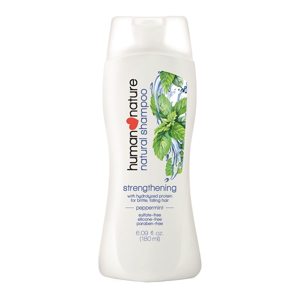 Human Nature Peppermint Strengthening Shampoo 180ml Human Nature Strengthening Shampoo Peppermint 180Ml