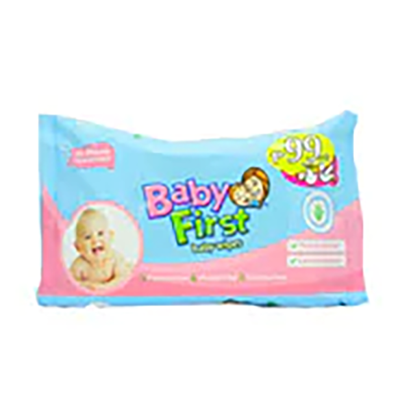 Baby First Baby Wipes Buy 3+1 Free 60S