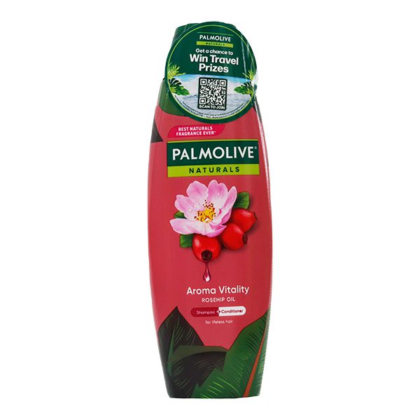 Palmolive Shampoo Aroma Vitality Rosehip Oil 180g