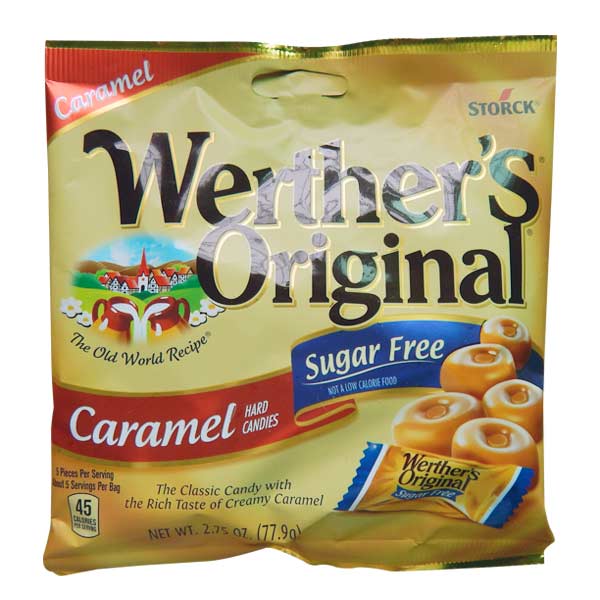 Werther's Original Sugar Free Hard Caramel Candy 78g