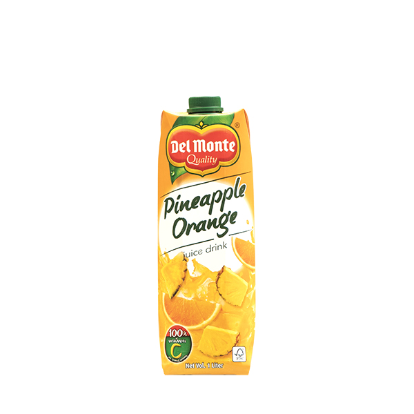 Del Monte Pineapple Orange Juice Drink 1L