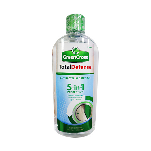 Green Cross Total Defense Antibacterial Sanitizer 250mL
