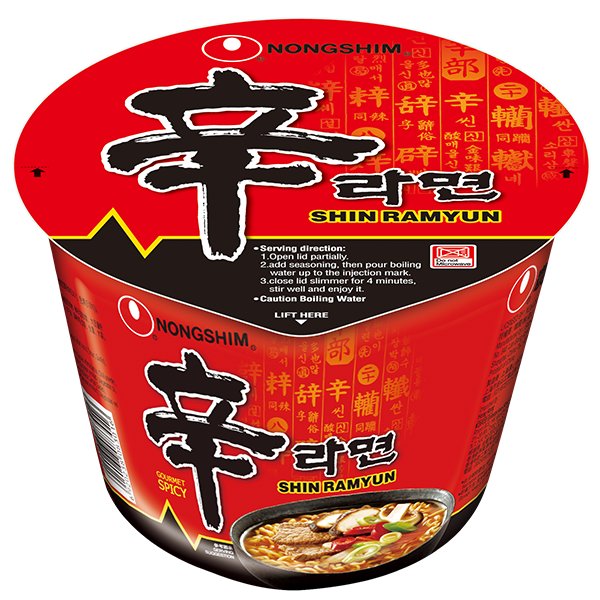Shin Ramyun Big Bowl Spicy Mushroom 114g