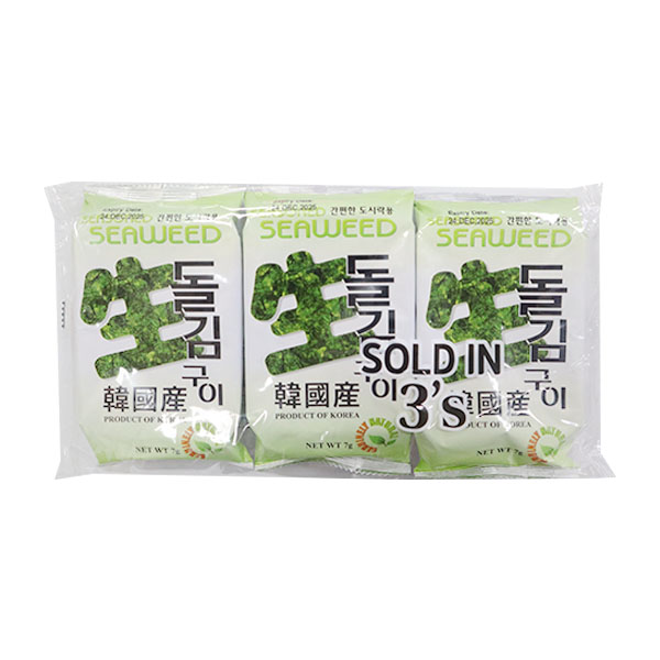 Seasoned Seaweed Laver Dol 7g