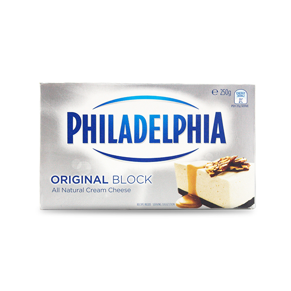 Philadelphia Original Block Cream Cheese 250g Philadelphia Original Block Cream Cheese 250g