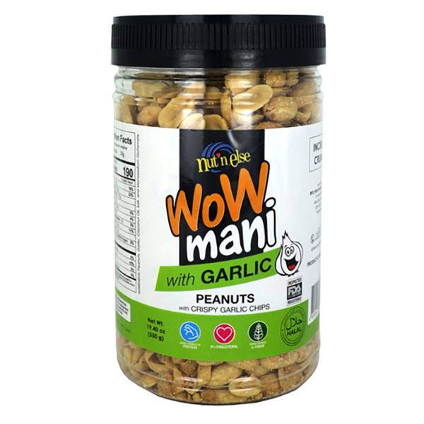 Nut Nelse Wow Mani Garlic 550g