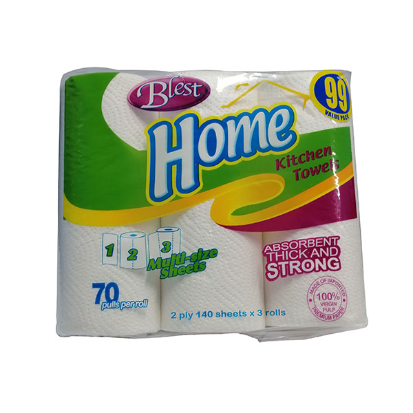 Blest Kitchen Towel 3 Packs 70 Pulls