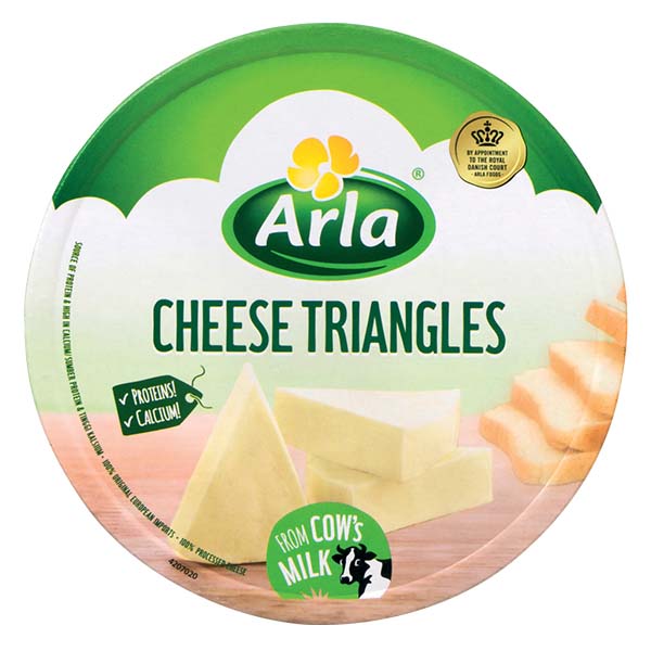 Arla Cheese Triangles 140g