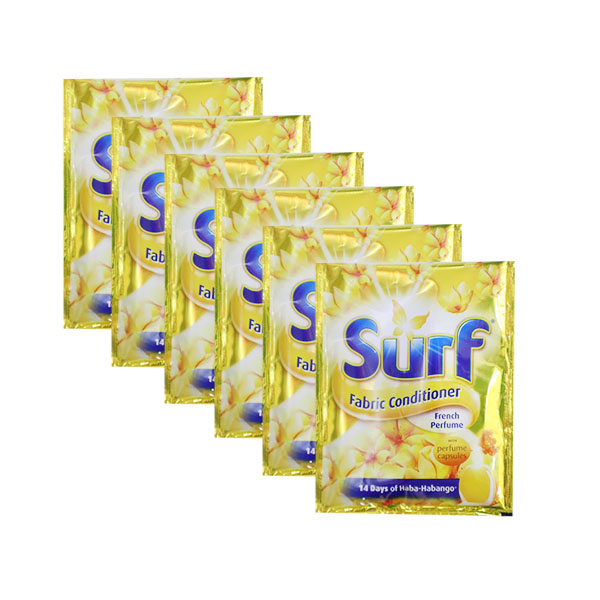 Surf Fabric Conditioner French Perfume 30ml x 6