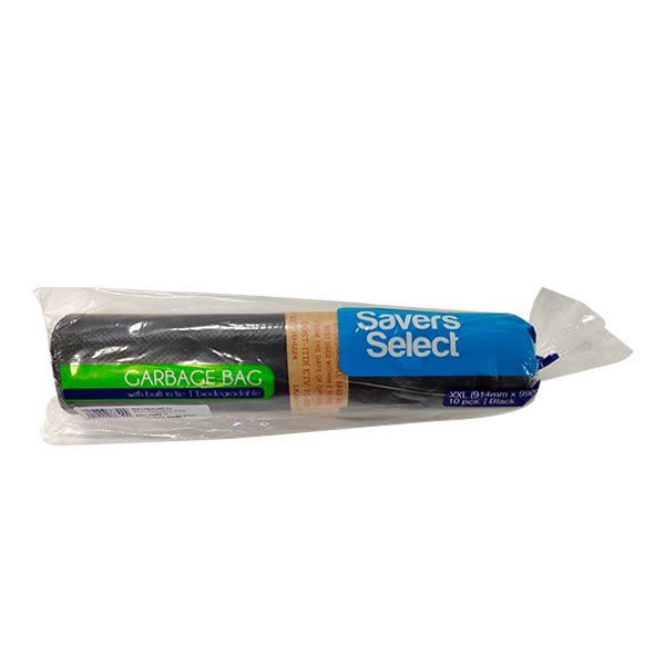 Savers Select Trash Bag Black XXL 10pcs