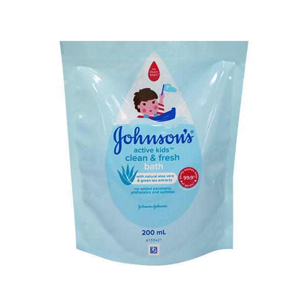 Johnson's Active Kids Clean & Fresh Bath 200ml