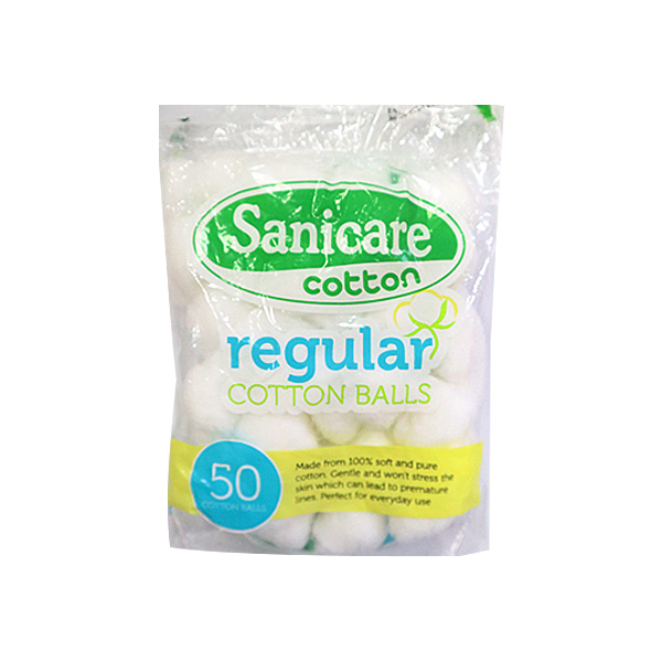 Sanicare Regular Cotton Balls 50s