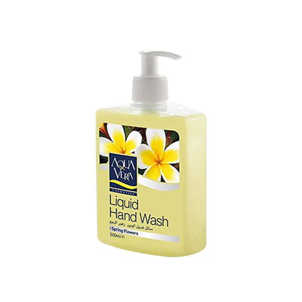 Aqua Vera Liquid Handsoap Spring Flowers 6/500mlx2S