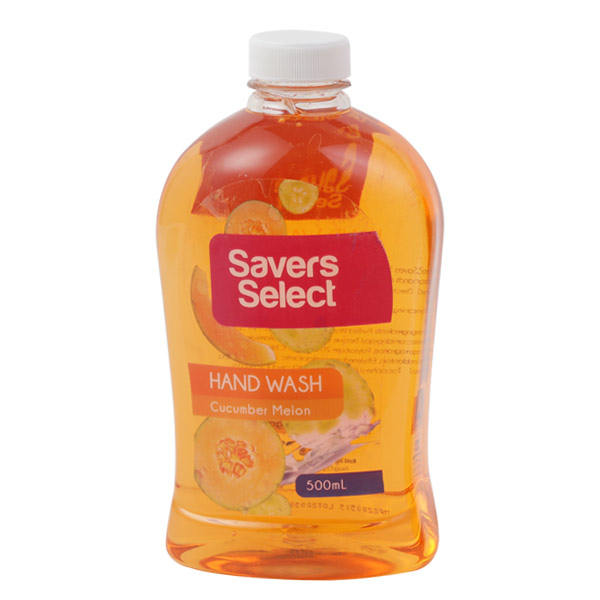 Savers Select Hand Wash Cucumber Melon 500ml