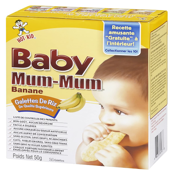Hot Kid Baby Mum-Mum Banana 50g