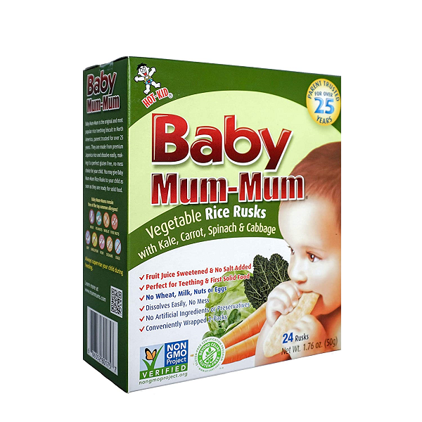 Hot Kid Baby Mum-Mum Vegetable 50g
