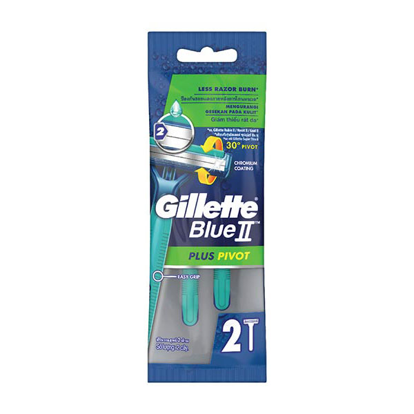 Gillette Blue Plus 2S Pouch 2pcs